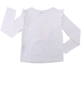 T-shirt ML étoile paillette KIABI taille 10 ans