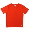 T-shirt MC uni rouge PETIT BATEAU taille 6 ans