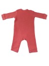 Pyjama rouge terracotta KIABI taille 6 mois