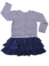 Robe ML sequins marine GRAIN DE BLE taille 18 mois