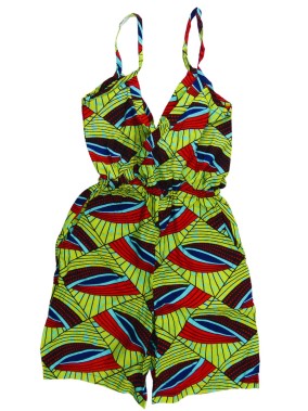 Combi short style africain taille XS