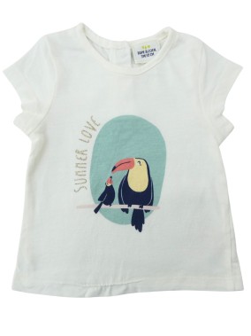 T-shirt MC toucan love TAPE A L'ŒIL taille 3 mois