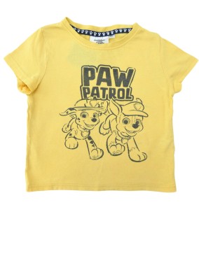 T-shirt MC paw patrol jaune taille 36 mois