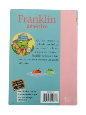 Livre Franklin détective Bibliothèque rose HACHETTE