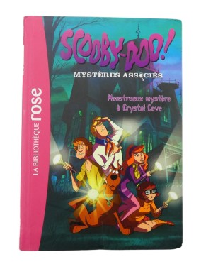 Livre Scooby doo Mystères associés Monstrueux mystère à Crystal Cove Bibliothèque rose HACHETTE