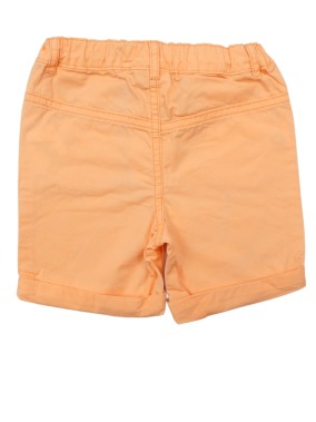 Short orange fluo Mickey DISNEY taille 18 mois