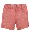 Short rouge rayures DPAM taille 18 mois