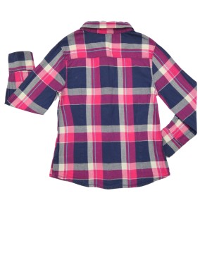 Chemise carreaux strass DPAM taille 4 ans