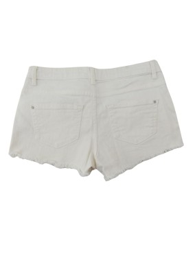 Short en jeans blanc ESMARA taille 36