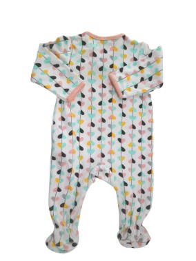 Pyjama cœurs PREMAMAN taille 6 mois