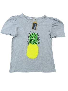 T-shirt MC ananas ZARA taille S