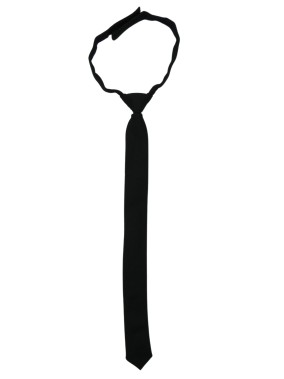 Cravate noire L30
