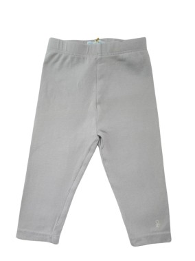 Pantalon legging gris taille OBAIBI 6 mois