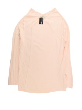 Gilet mi-long ML rose pale...