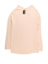 Gilet mi-long ML rose pale ANTONELLE taille 40