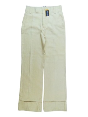 Pantalon large beige ZARA...