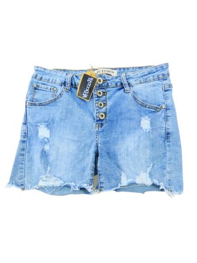 Short en jeans 4 boutons CC...