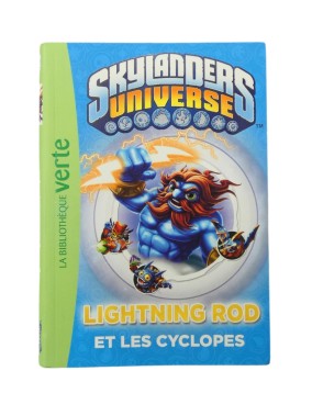 Livre Skylanders universe Lightning rod et les cyclopes HACHETTE