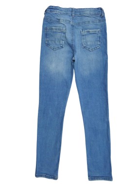 Jeans bleu griffé DENIMCO taille 11 - 12 ans
