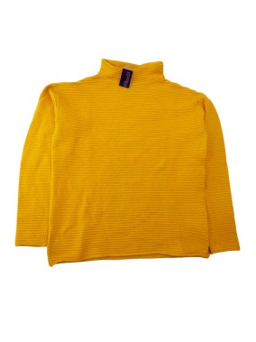 Pull ML col montant Jaune...