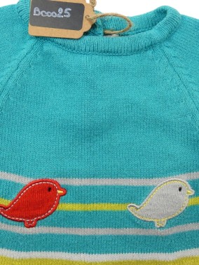 Robe petits oiseaux ORCHESTRA taille 1 mois
