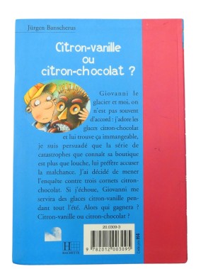 Livre Kiatovski detective Citron vanille ou citron chocolat ? HACHETTE