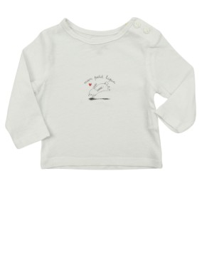 T-shirt ML mon petit lapin KIABI taille 1 mois