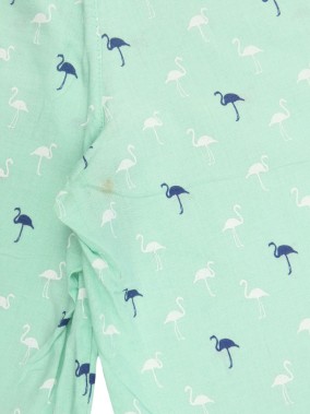 Short menthe flamant rose CREEKS taille 8 ans