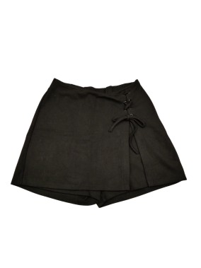 Jupe short court lacet...