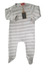 Pyjama rayures une pièce TISSAIA taille 6 mois