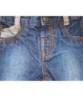 Pantalon jean poche grise KIABI taille 6 mois