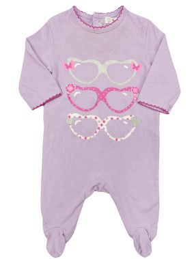 Pyjama violet lunettes...