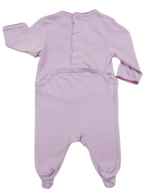 Pyjama violet lunettes KITCHOUN taille 1 mois