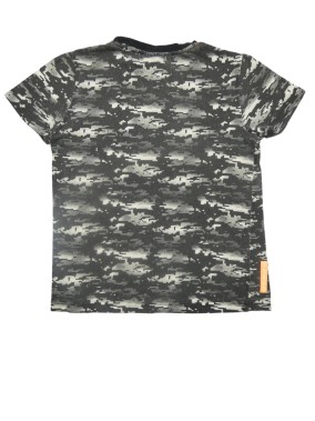 T-hirt MC militaire pixel NERF taille 8 ans