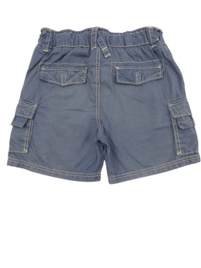 Short bleu poche OKAIDI taille 6 ans