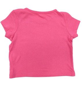 T-shirt MC fuchsia basic IN EXTENSO taille 3 mois 62cm