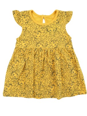 Robe jaune Simba DISNEY taille 3-6 mois