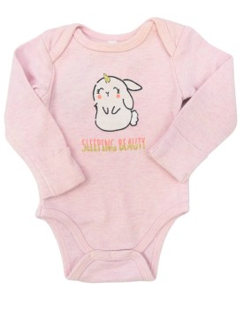 Body ML lapin corne TEX taille 0-1 mois