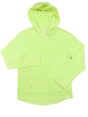 Sweat jaune fluo hoodie...