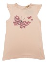 T-shirt MC rose papillon CHARLIE & PRUNE taille 4 ans