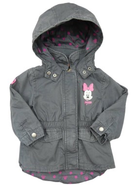 Manteau gris Minnie violet...