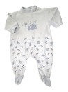 Pyjama ML avec pieds ours nuage BABY CLUB taille 6 mois