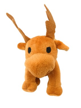 Peluche cerf marron