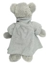 Peluche ours gris robe POMAX