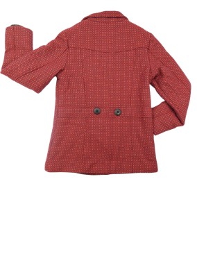 Manteau pois rouge orange MILLA STAR taille 10 ans