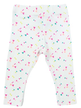 Pantalon legging triangles fluos taille 6 mois