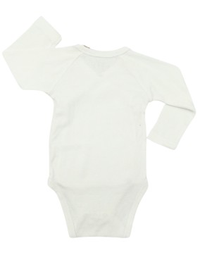 Body ML blanc lapin made with love TEX taille 6 mois