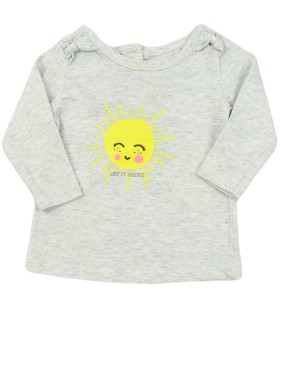 T-shirt ML soleil shine TEX taille 3 mois