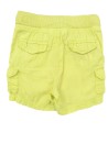 Short jaune multipoches KIDKANAI taille 18 mois