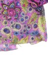 Blouse ML transparente sequins violets GENESHA 26 taille 5 ans